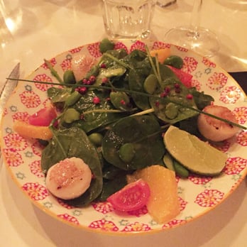 Café Bancel - Salade de st Jacques - Restaurants Near Me - Valence, 26