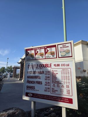 Menu photo 1 In-N-Out Burger Tucson, AZ Menu photo 1 In-N-Out Burger Tucson, AZ