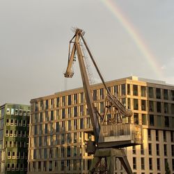 Mittelhafen Kran - ... Impressionen nach dem Regen ...