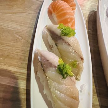 Dragon Sushi - Salmon and mackerel nigiri - Sushi Bars Near Me - San Diego, California