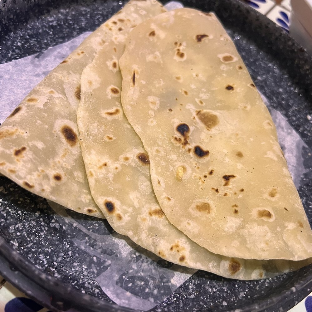 Homemade tortillas