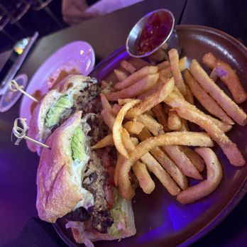 Morrison - Veggie patty (sub) Spicy Chicken Sandwich with fries - Gastropubs Near Me - Los Angeles, California Morrison - Veggie patty (sub) Spicy Chicken Sandwich with fries - Gastropubs Near Me - Los Angeles, California
