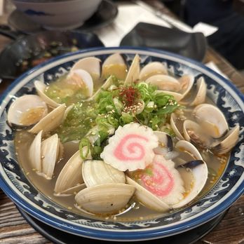 HINODEYA Ramen Union Square - HAMAGURI Ramen (Littleneck Clams) - Ramen Near Me - San Francisco, California