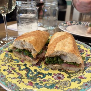 Ando's Market - Figgy piggy sandwich on the cutest plate!! - Cafes Near Me - White Marsh, Maryland Ando's Market - Figgy piggy sandwich on the cutest plate!! - Cafes Near Me - White Marsh, Maryland