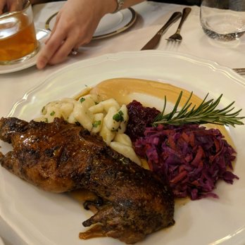 Zapiecek - Duck with red cabbage and some sort of gnocchi on the side. Delicious and tender - Polish Near Me - Warsaw, MZ