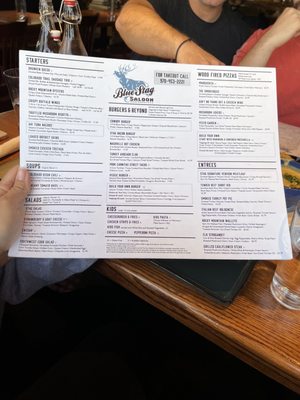 Menu photo 7 The Blue Stag Saloon Breckenridge, CO
