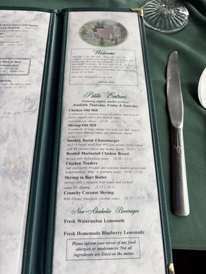 Menu photo 2 Old Mill Mount Upton, NY Menu photo 2 Old Mill Mount Upton, NY