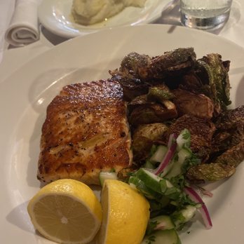 BrickTop's Restaurant - Salmon and Brussels sprouts - Breakfast & Brunch Near Me - Charlotte, North Carolina