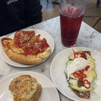 Flour Bakery + Café - chicken parmesan sandwich avocado toast - Bakeries Near Me - Boston, Massachusetts Flour Bakery + Café - chicken parmesan sandwich avocado toast - Bakeries Near Me - Boston, Massachusetts