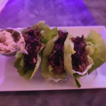 Space NexDoor GastroLounge - Blueberry pulled pork lettuce wraps - Tapas/Small Plates Near Me - Utica, New York