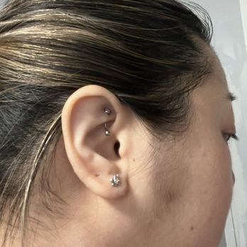Symbiosis Body Piercing - Rook piercing - Piercing Near Me - Orange, California
