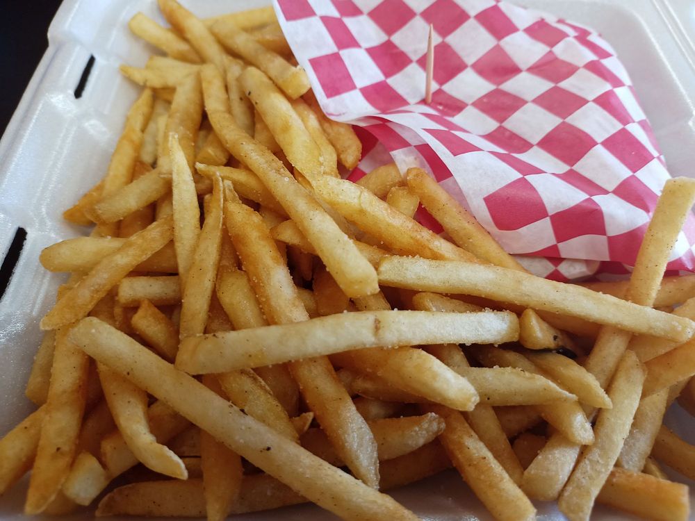 Food from Dude's Old Fashioned Burgers-Tulsa