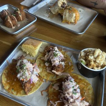 Smoke & Fire Social Eatery - Hot chicken tacos, macaroni and cheese balls, brisket baby - Barbeque Near Me - Riverside, California Smoke & Fire Social Eatery - Hot chicken tacos, macaroni and cheese balls, brisket baby - Barbeque Near Me - Riverside, California
