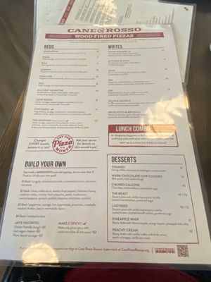 Menu photo 8 Cane Rosso Sachse, TX