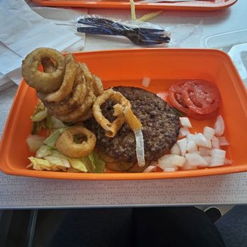 Whataburger - Burger and onion rings no bun - Burgers Near Me - Indian Land, South Carolina Whataburger - Burger and onion rings no bun - Burgers Near Me - Indian Land, South Carolina