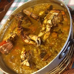 Miramar - Arroz caldoso con centollo fresco
