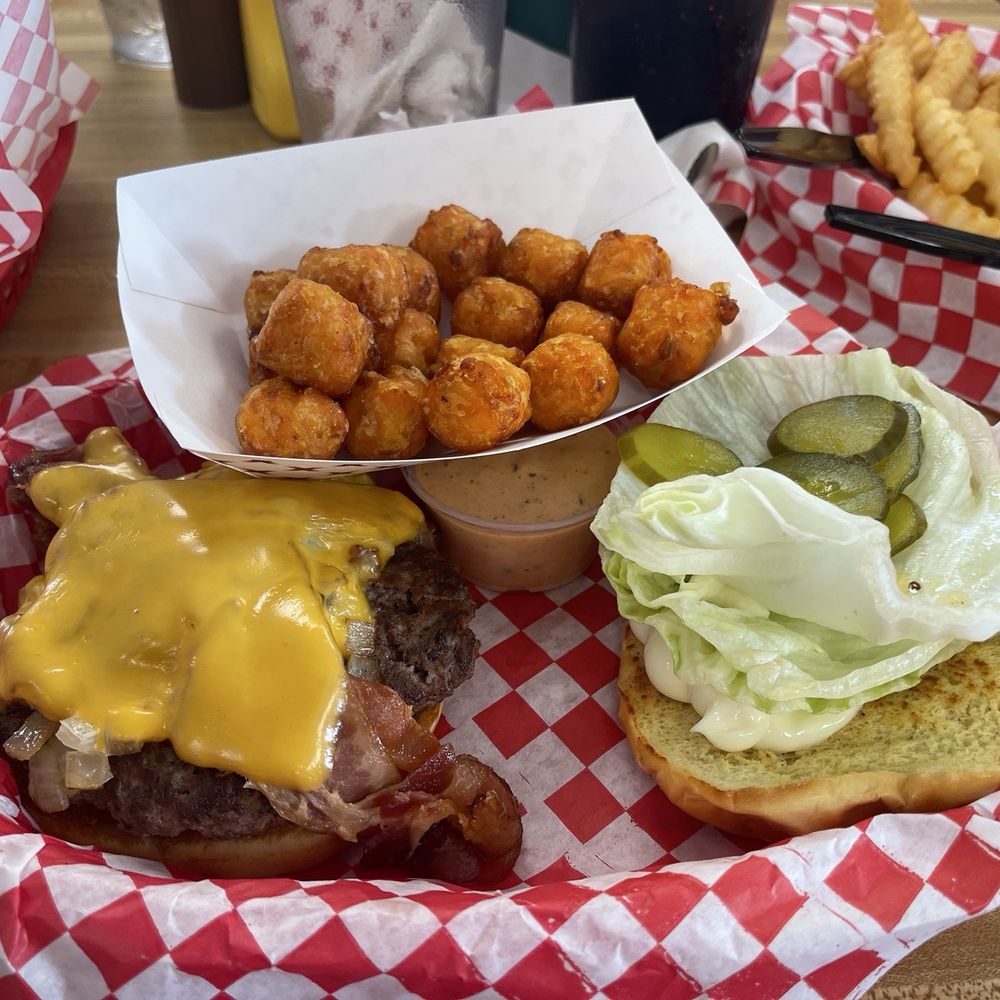 Shake Station - Smash Burger with bacon - American Near Me - Ellenton, Florida Shake Station - Smash Burger with bacon - American Near Me - Ellenton, Florida