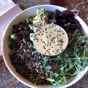 Ginger's Garden Cafe - My Buddha bowl. - Live/Raw Food Near Me - Springville, Utah