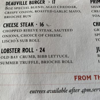 Deauville Inn - Menu - Seafood Near Me - Strathmere, New Jersey Deauville Inn - Menu - Seafood Near Me - Strathmere, New Jersey