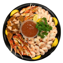 Euclid Fish Company - Shrimp & Smoked Salmon Combo Tray