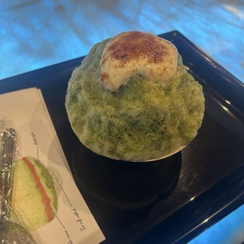 Kiyoraka - Matcha flavor - Shaved Ice Near Me - Irvine, California