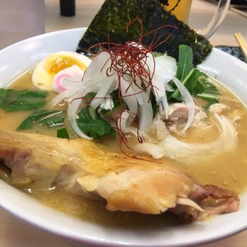 Bantam King - Mido ramen (12,5$)with a chicken quarter ($3,5) - Ramen Near Me - Washington, DC, District of Columbia