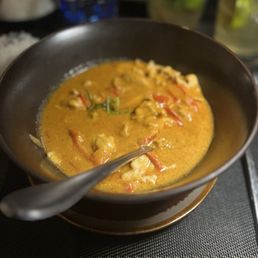 Panang Curry with Chicken -- excellent. Panang Curry with Chicken -- excellent.