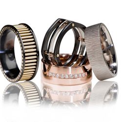 Farr's Jewelry - We stock over 350 bands and customers also have the option to customize and recreate unique pieces.