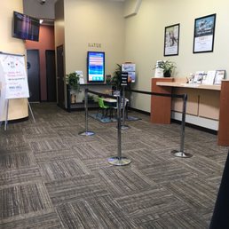 Bank lobby Bank lobby
