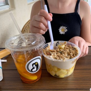 Cali Rosina - Royal Black Tea & Whip Fruit Bowl - Tea Rooms Near Me - La Quinta, California