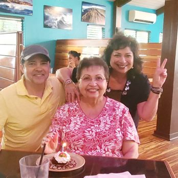 Three's Bar & Grill - Thanks for the complimentary Birthday surprise for our Mom. - Asian Fusion Near Me - Kihei, Hawaii Three's Bar & Grill - Thanks for the complimentary Birthday surprise for our Mom. - Asian Fusion Near Me - Kihei, Hawaii