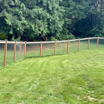 North Sound Fence - Hogwire fence 3 years old - Fences & Gates Near Me - Snohomish, Washington North Sound Fence - Hogwire fence 3 years old - Fences & Gates Near Me - Snohomish, Washington