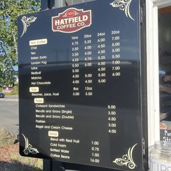 Hatfield Coffee - Menu