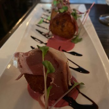 La Cosecha Bar + Restaurant - Serrano Croquettes, amazing probably best thing on the menu - Spanish Near Me - Paso Robles, California