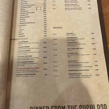 Hiro Japanese Restaurant - Menu - Sushi Bars Near Me - Jacksonville, Florida