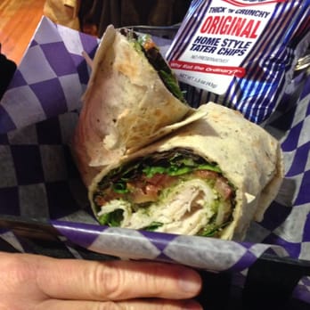 JP's Sports Grill - Turkey pesto wrap. - Sports Bars Near Me - Manhattan, Kansas JP's Sports Grill - Turkey pesto wrap. - Sports Bars Near Me - Manhattan, Kansas