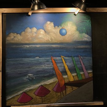 Versailles Brewing - a painting of a beach scene - Brewpubs Near Me - Versailles, Kentucky