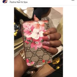 Pasha Nail & Spa - My birthday nails I got done @ Pasha Nails, they had cat eye gel polish before most salons, loved them!