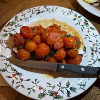 Uliveto - Roasted cherry tomato bruschetta - Mediterranean Near Me - Richmond, Virginia