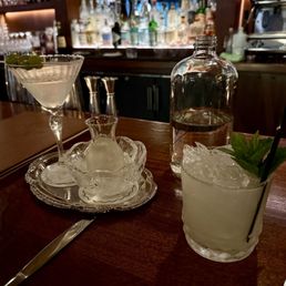 The BV martini and alpine breeze The BV martini and alpine breeze