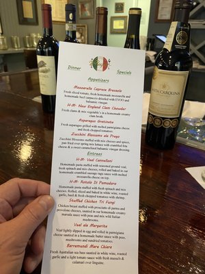 Menu photo 2 Prego's Trattoria Burlington, NC Menu photo 2 Prego's Trattoria Burlington, NC