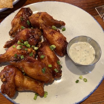 The Bowery Bar - Dr. pepper wings. Very hood although none of us could taste any dr. Pepper hint! - New American Near Me - Boston, Massachusetts The Bowery Bar - Dr. pepper wings. Very hood although none of us could taste any dr. Pepper hint! - New American Near Me - Boston, Massachusetts