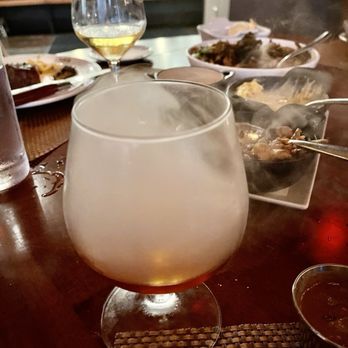 Oak Steakhouse - Oak smoked manhattan - Steakhouses Near Me - Raleigh, North Carolina