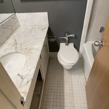 Trinity Management Services - This is about as clean a bathroom that hasn't been updated since the 1970s can get - Property Management Near Me - San Francisco, California Trinity Management Services - This is about as clean a bathroom that hasn't been updated since the 1970s can get - Property Management Near Me - San Francisco, California