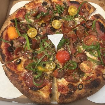 Slice House by Tony Gemignani - Pre made Americano didn't taste as fresh as usual. Bummer! - Pizza Near Me - San Leandro, California Slice House by Tony Gemignani - Pre made Americano didn't taste as fresh as usual. Bummer! - Pizza Near Me - San Leandro, California