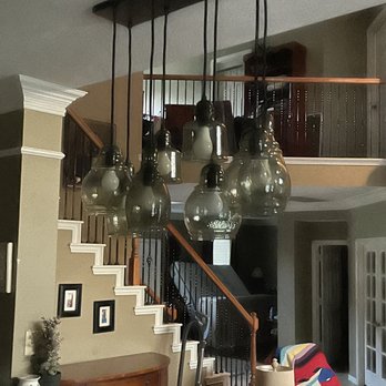 Pottery Barn Outlet - Paxton light for 10 foot ceiling...had to shorten but 50 off catalogue---10 foot length no longer available. - Home Decor Near Me - Arlington, Texas Pottery Barn Outlet - Paxton light for 10 foot ceiling...had to shorten but 50 off catalogue---10 foot length no longer available. - Home Decor Near Me - Arlington, Texas