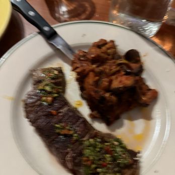 Rocco's Café - Grilled Flank Steak with Eggplant Caponata - Italian Near Me - San Francisco, California