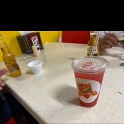 El Gran Taco Bar & Grill - Watermelon drink and beer