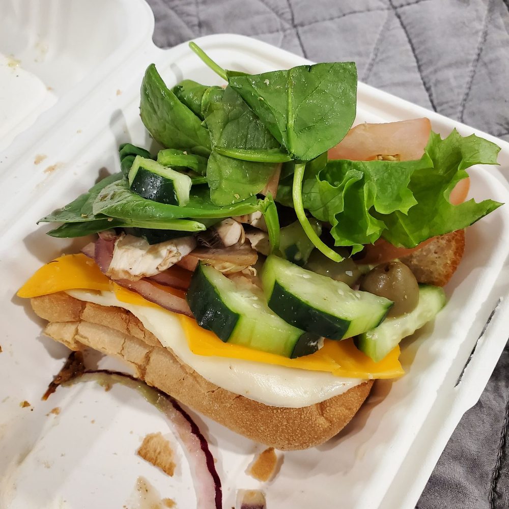Jason's Deli - 1/2 of build your own sandwich (veggie) on french bread - Salad Near Me - Metairie, Louisiana Jason's Deli - 1/2 of build your own sandwich (veggie) on french bread - Salad Near Me - Metairie, Louisiana