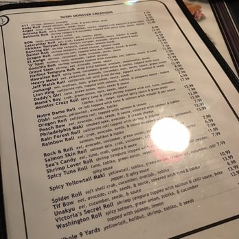 Sushi Monster - Menu - Sushi Bars Near Me - Belmont, California Sushi Monster - Menu - Sushi Bars Near Me - Belmont, California